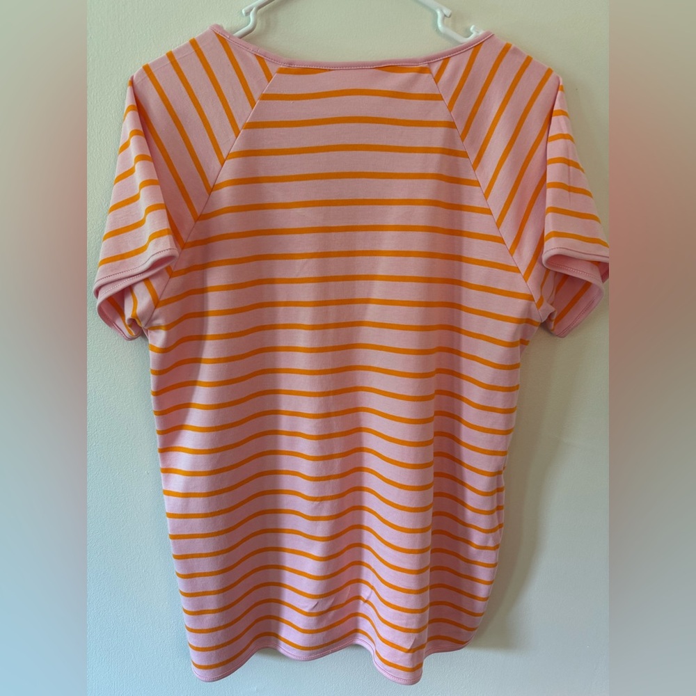 Atlantic-Pacific Lake Womens Pajama Top Size L - Picture 3 of 4
